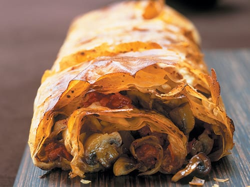 image is of Savoury Strudel