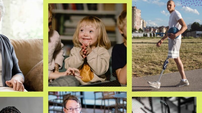 Detail from the cover of the EU Strategy on the Rights of Persons with Disabilities 2021-2030