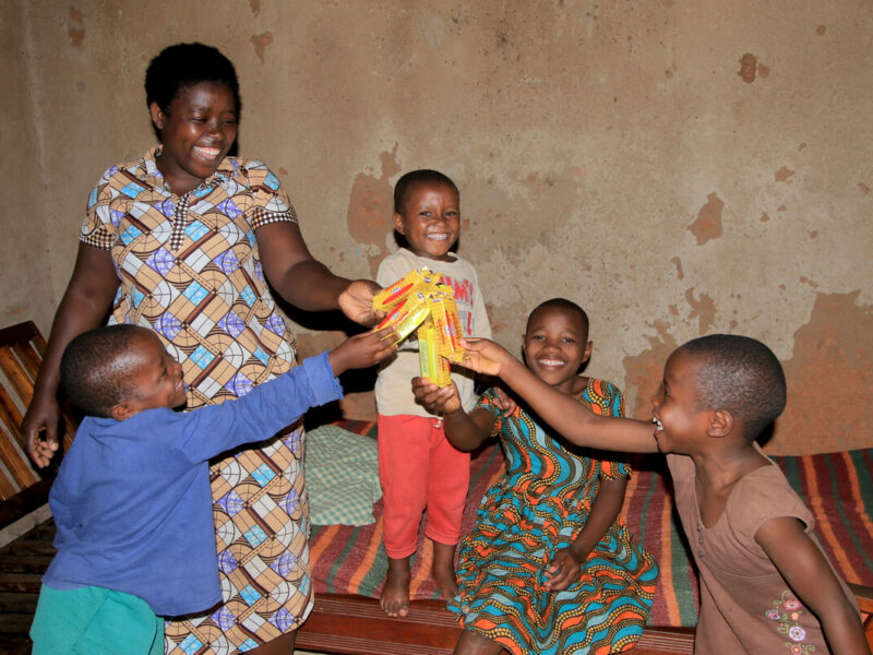 Hope and Homes For Children Delivering Projects in Rwanda with UBS Support