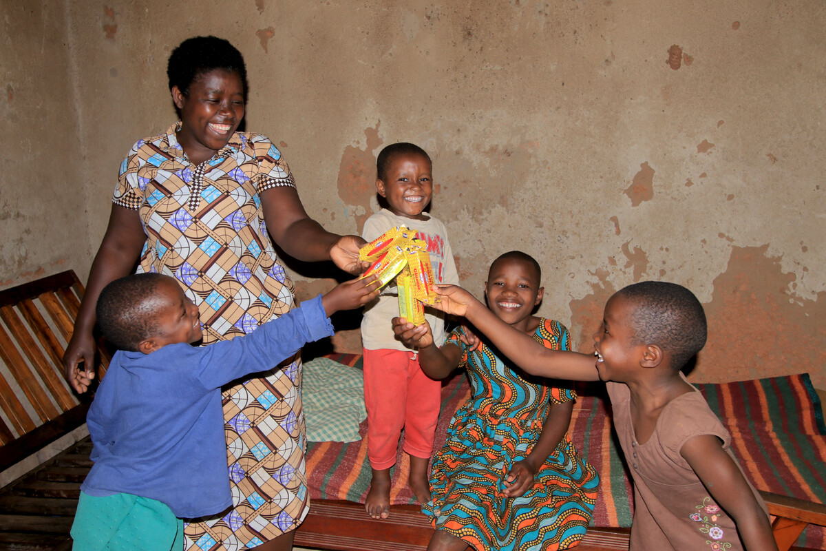 Hope and Homes For Children Delivering Projects in Rwanda with UBS Support