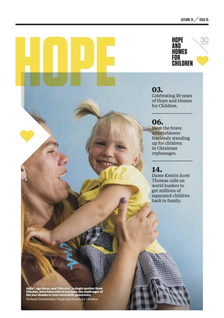 Issue 45 of Hope Magazine. 