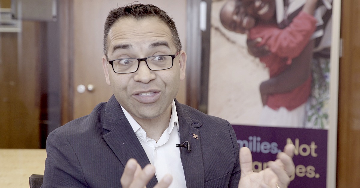 Krish Kandiah chats to Steve Coffey