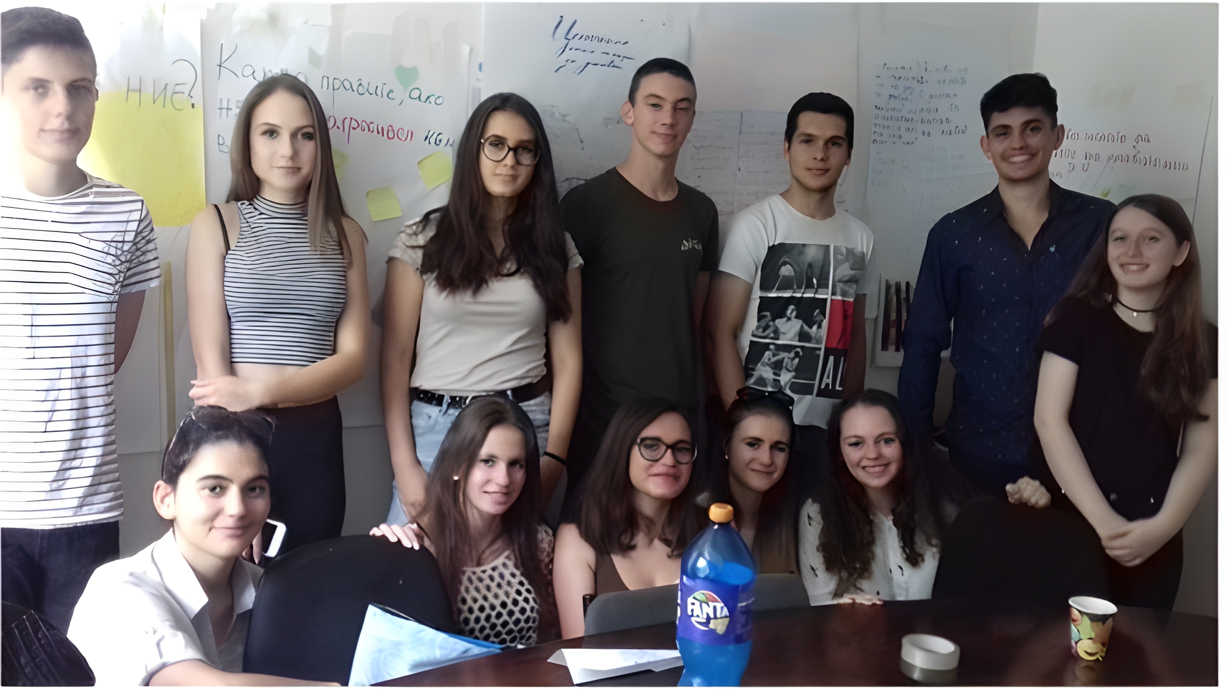 Members of the Our Voices Matter group in Bulgaria
