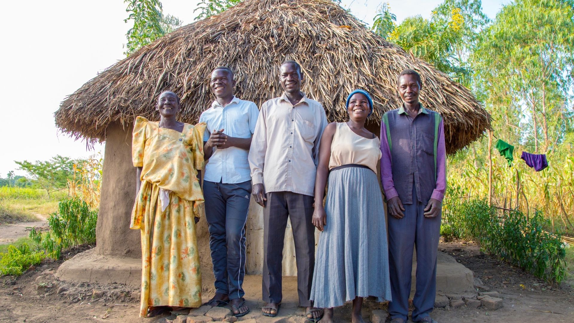 Tom, reunited with his family thanks to Childs i Foundation, Uganda